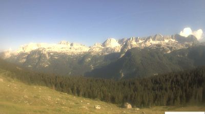 immagine della webcam nei dintorni di Gemona del Friuli: webcam Sella Nevea