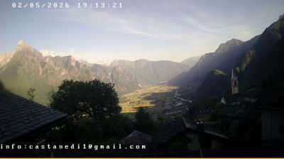 immagine della webcam nei dintorni di San Giacomo Filippo: webcam Menarola