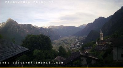 immagine della webcam nei dintorni di Gravedona ed Uniti: webcam Menarola