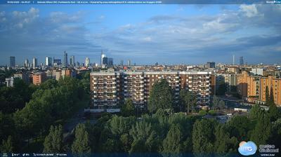 immagine della webcam nei dintorni di Milano 5 Vie: webcam Milano Centrale
