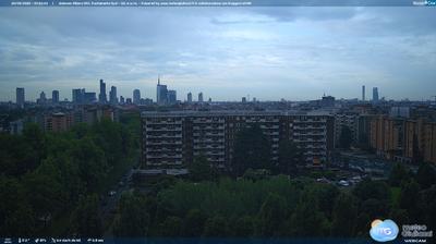 immagine della webcam nei dintorni di Milano Cimitero Monumentale: webcam Milano Centrale