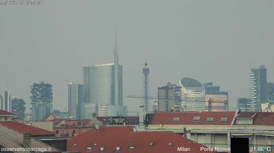 immagine della webcam nei dintorni di Milano QT8: webcam Milano Grigioni