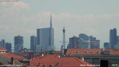 immagine della webcam nei dintorni di Milano Adriano: webcam Milano Grigioni