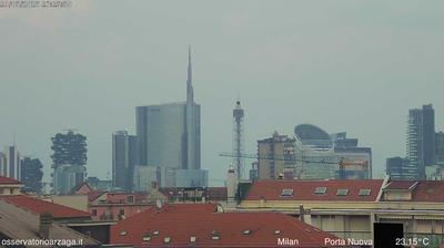 immagine della webcam nei dintorni di Milano Domenichino: webcam Milano Grigioni