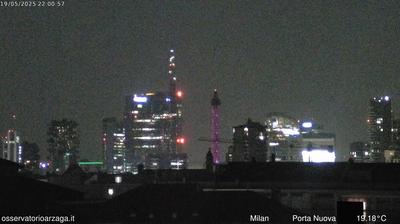 immagine della webcam nei dintorni di Milano Domenichino: webcam Milano Grigioni