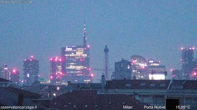 immagine della webcam nei dintorni di Milano Ca' Granda: webcam Milano Grigioni