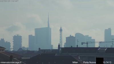 immagine della webcam nei dintorni di Milano Moscova: webcam Milano Grigioni