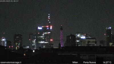 immagine della webcam nei dintorni di Milano Zona 3: webcam Milano Grigioni