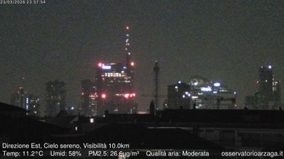 immagine della webcam nei dintorni di Milano Porta Romana: webcam Milano Grigioni