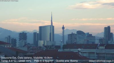 immagine della webcam nei dintorni di Milano Santa Rita: webcam Milano Grigioni