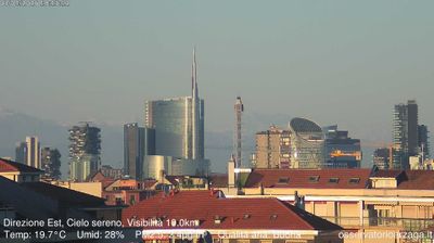 immagine della webcam nei dintorni di Milano Adriano: webcam Milano Grigioni