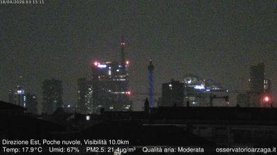 immagine della webcam nei dintorni di Milano Dazio: webcam Milano Grigioni