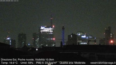 immagine della webcam nei dintorni di Milano De Angeli: webcam Milano Grigioni