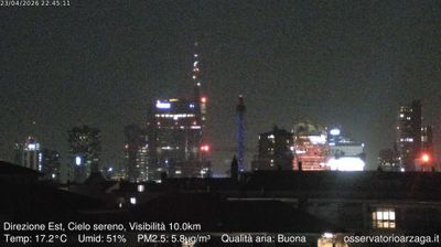 immagine della webcam nei dintorni di Milano Arzaga: webcam Milano Grigioni