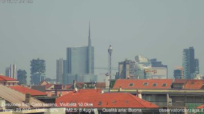 immagine della webcam nei dintorni di Milano Maggiolina: webcam Milano Grigioni
