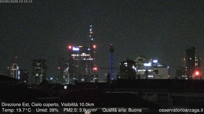 immagine della webcam nei dintorni di Sordio: webcam Milano Grigioni