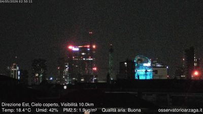 immagine della webcam nei dintorni di Milano Quartiere Ebraico: webcam Milano Grigioni