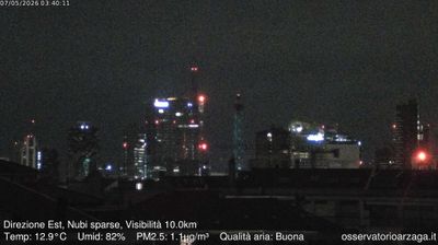 immagine della webcam nei dintorni di Gaggiano: webcam Milano Grigioni