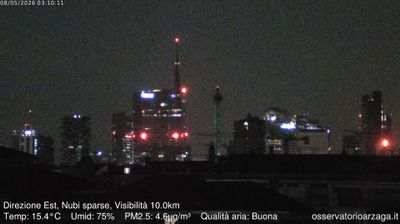 immagine della webcam nei dintorni di Milano Duomo: webcam Milano Grigioni
