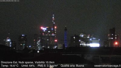 immagine della webcam nei dintorni di Milano Duomo: webcam Milano Grigioni