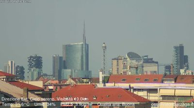 immagine della webcam nei dintorni di Milano Tre Torri: webcam Milano Grigioni