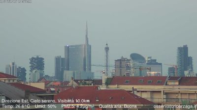 immagine della webcam nei dintorni di Milano Città Studi: webcam Milano Grigioni