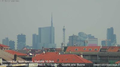 immagine della webcam nei dintorni di Milano San Babila: webcam Milano Grigioni