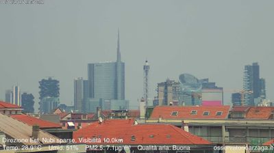 immagine della webcam nei dintorni di Milano Arzaga: webcam Milano Grigioni