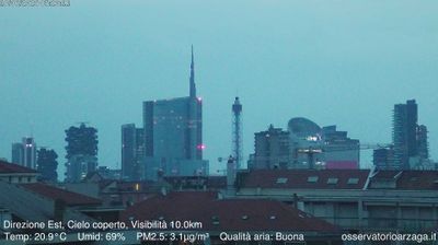 immagine della webcam nei dintorni di Bresso: webcam Milano Grigioni