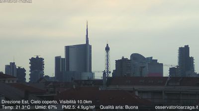 immagine della webcam nei dintorni di Pavia: webcam Milano Grigioni