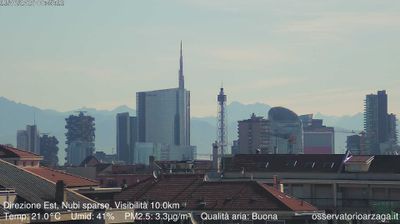 immagine della webcam nei dintorni di Milano Zona 3: webcam Milano Grigioni