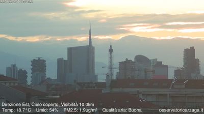 immagine della webcam nei dintorni di Milano Zona 3: webcam Milano Grigioni