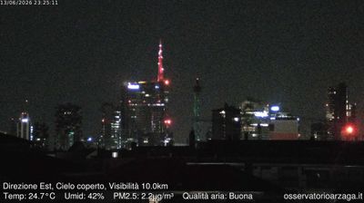 immagine della webcam nei dintorni di Milano Borgo Nuovo: webcam Milano Grigioni