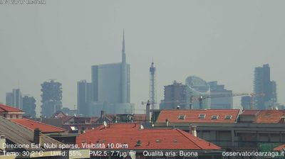 immagine della webcam nei dintorni di Milano Argonne: webcam Milano Grigioni
