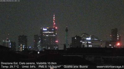 immagine della webcam nei dintorni di Milano Lazio: webcam Milano Grigioni