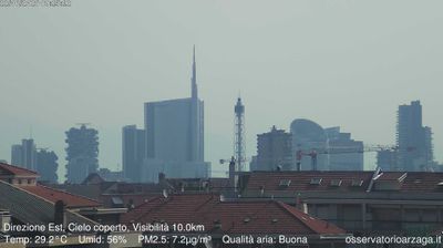 immagine della webcam nei dintorni di Bresso: webcam Milano Grigioni