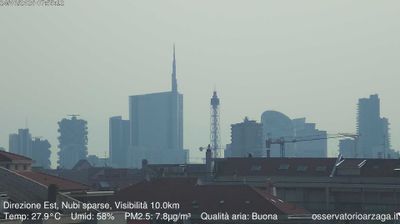 immagine della webcam nei dintorni di Milano San Babila: webcam Milano Grigioni