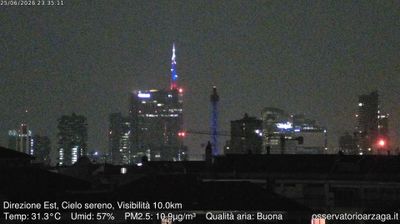 immagine della webcam nei dintorni di Milano Maciachini: webcam Milano Grigioni