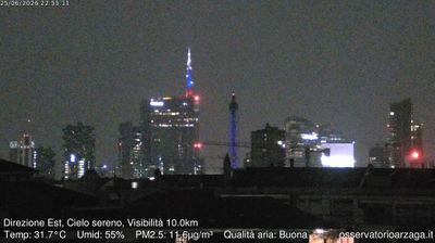 immagine della webcam nei dintorni di Milano City Life: webcam Milano Grigioni