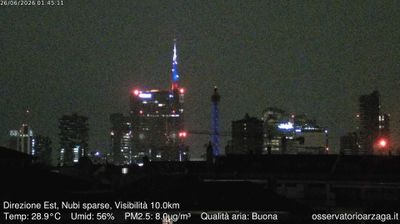 immagine della webcam nei dintorni di Milano Bruzzano: webcam Milano Grigioni