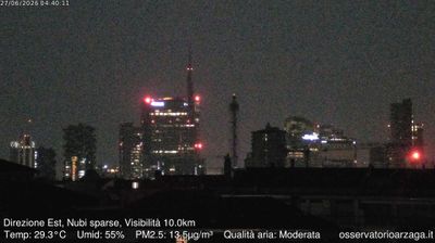 immagine della webcam nei dintorni di Milano Quadrilatero della moda: webcam Milano Grigioni