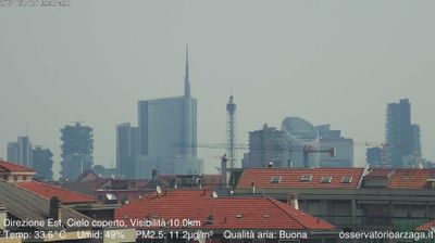 immagine della webcam nei dintorni di Milano Stazione Centrale: webcam Milano Grigioni