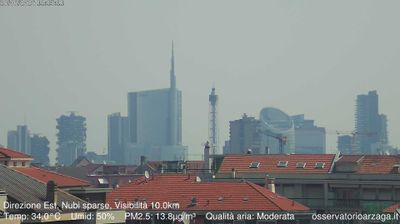 immagine della webcam nei dintorni di Milano: webcam Milano Grigioni