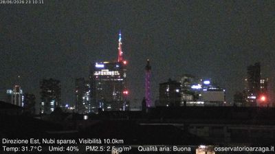 immagine della webcam nei dintorni di Milano Centrale: webcam Milano Grigioni
