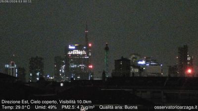 immagine della webcam nei dintorni di Milano Centrale: webcam Milano Grigioni