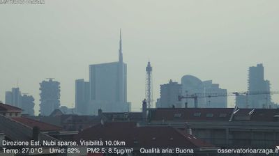immagine della webcam nei dintorni di Milano Tripoli: webcam Milano Grigioni