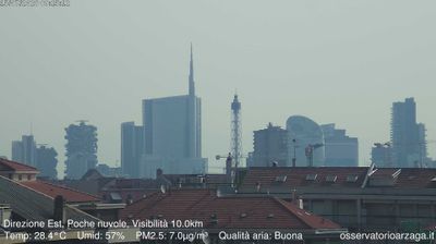 immagine della webcam nei dintorni di Passirana: webcam Milano Grigioni