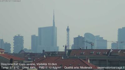 immagine della webcam nei dintorni di Milano Duomo: webcam Milano Grigioni