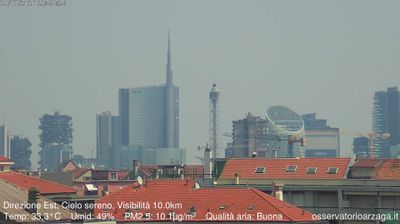 immagine della webcam nei dintorni di Milano Stephenson: webcam Milano Grigioni