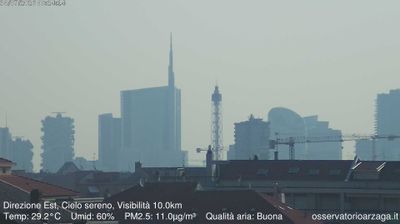 immagine della webcam nei dintorni di Milano Verziere: webcam Milano Grigioni